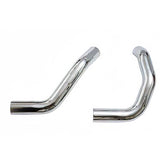 Santee Chrome Heat Shields Heatshields Fit For Harley Sportster 86-03 models